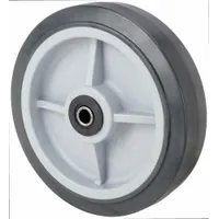 APPROVED VENDOR Caster Wheel: 8 in Wheel Dia., 2 in Wheel Wd, Polyurethane, 900 lb Load Rating, Std