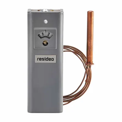 HONEYWELL HOME Circulator Controller: Circulator, 100°F Min, 240°F Max, Horizontal/Vertical - Single Function