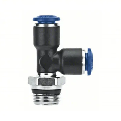 AIGNEP USA 55222-8-1/8 Nylon & Nickel-Plated Brass Tube Fitting - Nylon & Nickel-Plated Brass Tube Fittings