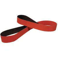 3M CUBITRON II Sanding Belt: 1 1/2 in W x 60 in L, Ceramic, 60 Grit, YF Wt Polyester Backing, 984F (MPN 7010308911)