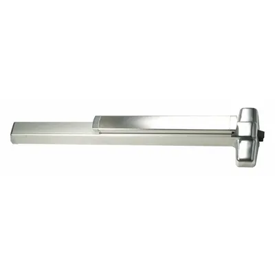 VON DUPRIN 98TP-F 3 26D Rim Exit Device, Touchbar, Chrome, Thumbpiece Pull - Rim Push Bars