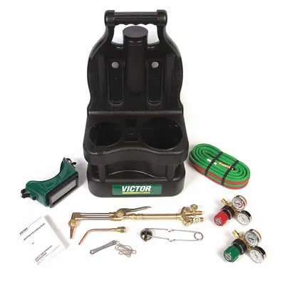 VICTOR Portable Brazing, Cutting & Welding Outfit, Acetylene, CGA 200 - Portable Brazing, Cutting & Welding Outfits
