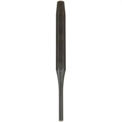 PROTO Drive Pin Punch: 7/32 in Tip Dia, 7/16 in Shank Wd, 5 1/2 in Overall Lg - Flat-Tip Pin Removing Punches