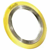 Spiral Wound Flange Gasket: 304 Stainless Steel Winding, For 1/2 in Pipe, 1/4 in Thick, 3/4 in ID (MPN 005250008)