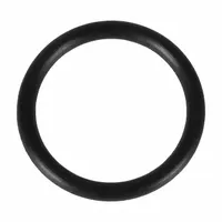 Rubber O-ring for pressure washer applications. Compatible with MI-T-M models CA-1502-0E1G and CA-1502-0E1G-W. Used as a replacement seal to prevent fluid leaks and maintain system pressure