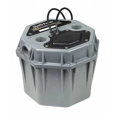 LIBERTY PUMPS Sink Pump System: 4.3 gal, 1/3 hp, 115V AC, 30 gpm Flow Rate @ 10' of Head - General Purpose Sink Drain Pump Systems