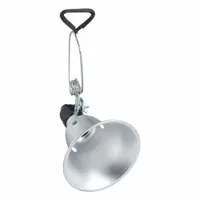 MIRACLE LED Clamp Lamp Grow Light Socket,Adjustable: 6 ft Power Cord Lg, 120V AC, 8 in Ht (MPN 602222)