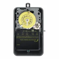 INTERMATIC Electromechanical Timer: 24 hr, 208-277V AC, DPST, Mechanical (MPN T174R)