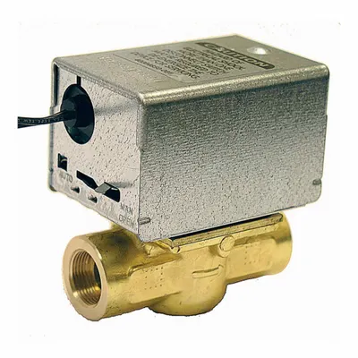 HONEYWELL HOME Motorized Zone Valve: 3.5 Cv Flow Rate, 2-Way, 1/2 in Female NPT, Spring Return - 2-Way NPT Connection Zone Valves