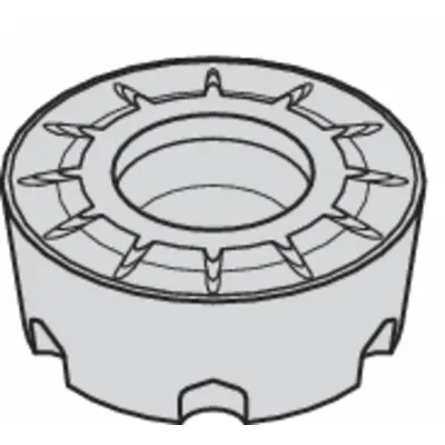 WIDIA Round Milling Insert: RCMT1606M043M (MPN 2957537) - Round (R) Indexable Milling Inserts
