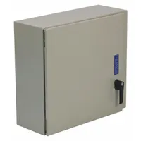 WIEGMANN Enclosure: Steel, 36 in x 32 in x 8 in, NEMA 12/13/3R/4, Solid Cover, Hinged (MPN N412363208CD)