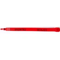 Strap Seals: Red, Plastic, 7 1/2 in Strap Lg, 1/4 in Strap Wd, 60 lb Breaking Strength, 1,000 PK (MPN 30035B00-01)