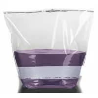WHIRL-PAK Sampling Bag: Self-Standing, Sterile, 1.08 gal Capacity - oz, 4.08 L Capacity - mL (MPN B01542)