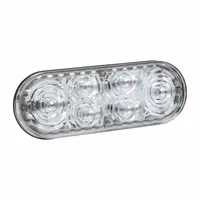 GROTE Strobe Light: Strobe, White, 2 5/16 in Overall Wd, 11/16 in Overall Ht, LED, 12 to 24V DC (MPN 78191)