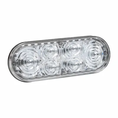 GROTE Strobe Light: Strobe, White, 2 5/16 in Overall Wd, 11/16 in Overall Ht - Vehicle Perimeter Flashing Warning Lights