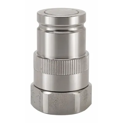 PARKER Hydraulic Quick Connect Hose Coupling: 1/2 in Coupling Size - 71 Series Hydraulic Quick-Connect Coupling Plugs
