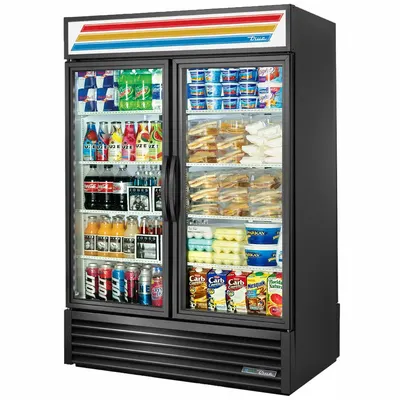 TRUE REFRIGERATION GDM-49RL-HC~TSL01 Glass Door Refrigerated Merchandiser - Glass Door Refrigerator Merchandisers