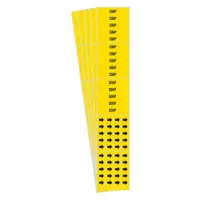 Pipe Marker: Soap, Yellow, Black, Fits 3/4 in and Smaller Pipe O.D., 3 Pipe Markers, 5 PK (MPN 8804-3C-PK)