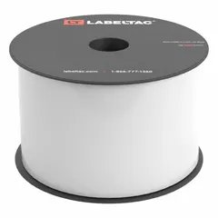 LabelTac Pro Model Magnetic Supply: 3 in x 25 ft, Vinyl, White (Gloss), Indoor/Outdoor (MPN LT302M). Key specifications — Printer Series Compatibility: LabelTac Pro 2; Adhesive Type: Magnetic Adhesive; Material Properties: Magnetic.