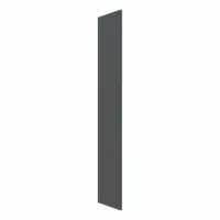 HADRIAN Pilaster: Solid Plastic HDPE, Plastic, Slate, 80 1/2 in Ht, 10 in Wd, 1 in Thick (MPN X41010-231)
