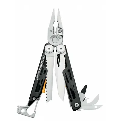 LEATHERMAN Multi Tool Plier: Multi-Tool Plier, 19 Tools, 19 Functions, 4 1/2 in Closed Lg - Multi-Tools with Fold-Out Pliers