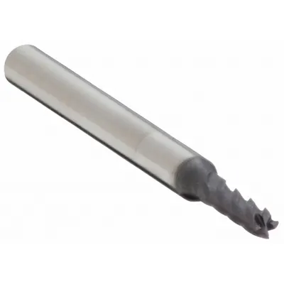 OSG Square End Mill: Carbide, TiAlN Coated, 4 Flute, 1.5 mm Mill Dia, 5 mm LOC - General Purpose Carbide Square End Mills