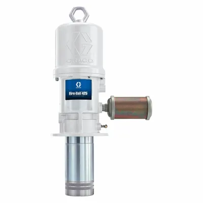 GRACO Air Drum Pump: Stub Pump, 3:1, 28.7 gpm Max. Flow Rate, Stub Pump - Standard Dispensing Piston Drum Pumps