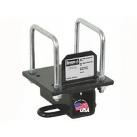 BUYERS PRODUCTS Hitch Receiver: 4 in Compatible Hitch Size, 1/2 in Inside Dia, 7 1/16 in Overall Lg (MPN 1804060)