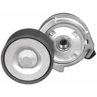 The DAYCO 89455 is a heavy-duty self-adjusting belt tensioner with a single pulley. It automatically maintains proper belt tension in accessory drive systems, reducing belt wear and ensuring reliable power transmission. Suitable for demanding vehicle applications such as trucks, buses, and off-road equipment