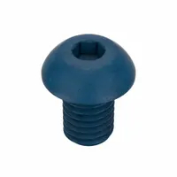 Socket Head Cap Screw: M8x1.25 Thread Size, 12 mm Lg, Button, Blue Phosphate, Alloy Steel, 25 PK (MPN UST187526)