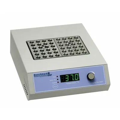 BENCHMARK SCIENTIFIC Digital Dry Bath Block: 8 3/4 in Overall Dp, 8 3/4 in Overall Ht - Dry Baths