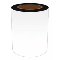Continuous Label Stock: 6 in x 50 ft, Vinyl, White (Gloss), Indoor (MPN MAGWT-3152)