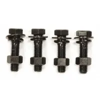 Pintle hitch assembly for towing applications in fleet and vehicle maintenance. Measures 1 3/8 in height and 5 7/8 in overall width. Used to connect trailers or equipment to tow vehicles