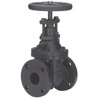 MILWAUKEE VALVE Gate Valve: 4 in Nominal Valve Size, Cast Iron, Non-Rising, Class 125 Flange, Wheel (MPN 2882-M 4")