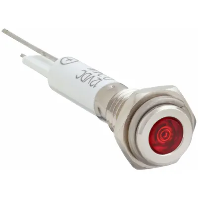 OEM Flush Panel Light: 6 mm Panel Mounting Hole Dia - LED Indicator Pilot Lights