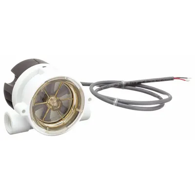 GEMS SENSORS Flow Indicator: Rotor, Polypropylene, 1/4 in FNPT, 1/4 in Connection Size - Flow Sights with Remote Output