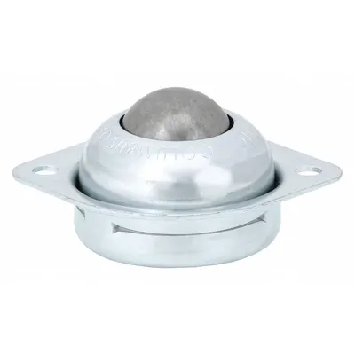 ASHLAND CONVEYOR Ball Transfer: 1 in Ball Dia - Ball Transfer, 75 lb Ball Load Capacity - Countersunk Flange Mount Ball Transfers