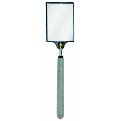 MAG-MATE Inspection Mirror: 3 1/2 in L x 2 1/2 in W Mirror Size - Standard Inspection Mirrors