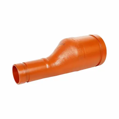 GRUVLOK Metal Pipe Elbow: Eccentric Reducer, 5 in x 3 in, Grooved x Grooved - Grooved Pipe Fittings