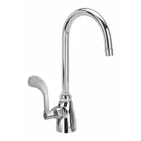ZURN Laboratory Faucet: Faucet, Single-Post, For Cold Water Media, 1 Handles, Wristblade, Std, Brass (MPN Z825B4-XL)
