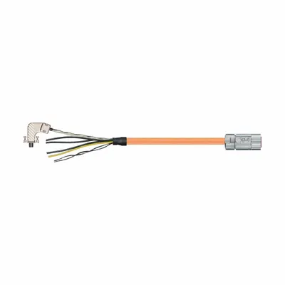 READYCABLE Servo Cable: Basic Cable, 40 ft Lg, For Allen-Bradley, Similar To 2090-CSBM1DE-10AF - Allen-Bradley-Style Servo Hybrid Cable Cordsets
