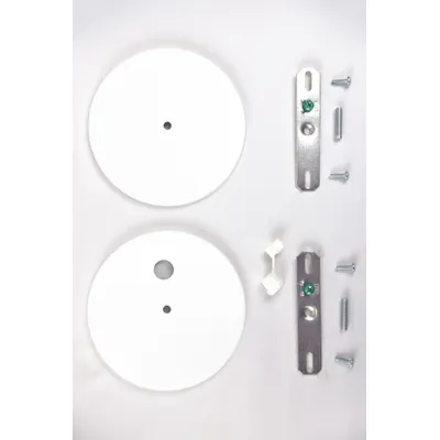 LUMINATION Slanted Ceiling Mount Kit: 4 in Wd, 47 1/2 in Lg - Surface Mount Kits for Panel & Troffer Lights