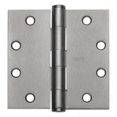 This steel full mortise-mount butt hinge features a 2-inch leaf width, concealed bearing type, and removable pin. Suitable for commercial and industrial doors requiring reliable operation and easy pin removal for maintenance.