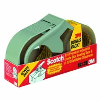 Packaging Tape with Dispenser: Clear, 3.1 mil Tape Thick, 55 oz/in Tape Adhesive Strength (MPN PSD1)
