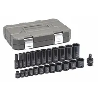 GEARWRENCH Socket Set: 3/8 in Drive Size, 5/16 in to 1 in Socket Size Range, Manganese Phosphate (MPN 84919N)