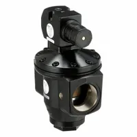 SPEEDAIRE Compressed Air Regulator: Zinc, 2 in NPT, 2,000 cfm, 5 psi to 150 psi, Nonrising