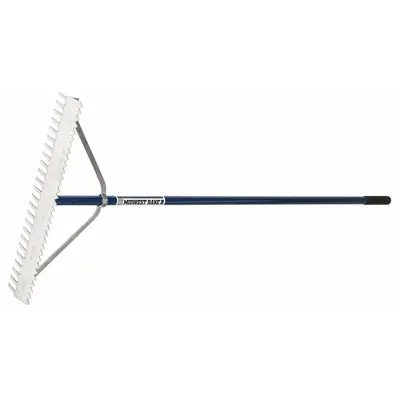 SEYMOUR MIDWEST Asphalt Lute: Aluminum Head, Aluminum Handle, Straight Handle Type - Road & Asphalt Rakes