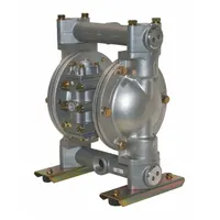 DAYTON Double Diaphragm Pump: Aluminum Body, 1 in, NPT Connection, 49 gpm, 231 ft Max. Head