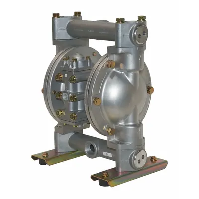 Dayton Double Diaphragm Pump: Aluminum Body, 1 in, NPT Connection, 49 gpm - Aluminum Housing AODD Pumps