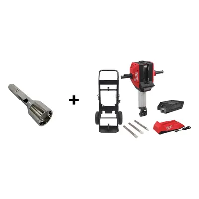 FTS Break Hammer with Driving Tip: 1 1/8 in Chuck Size, 1,300 bpm Blows per Minute - Max - Railroad Spike Driving & Tamping Tools